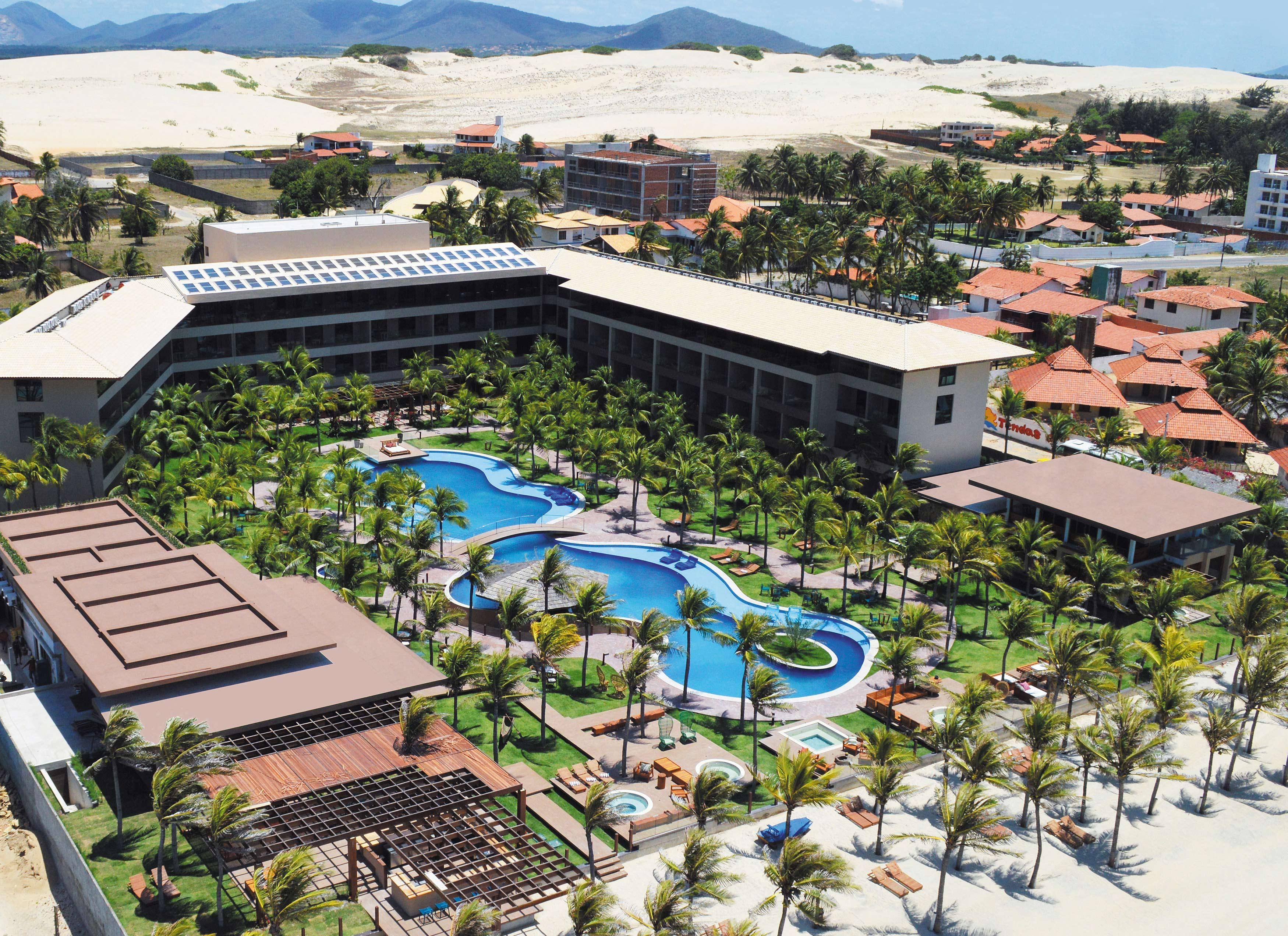 Carmel Cumbuco Resort エクステリア 写真 Aerial view of the resort