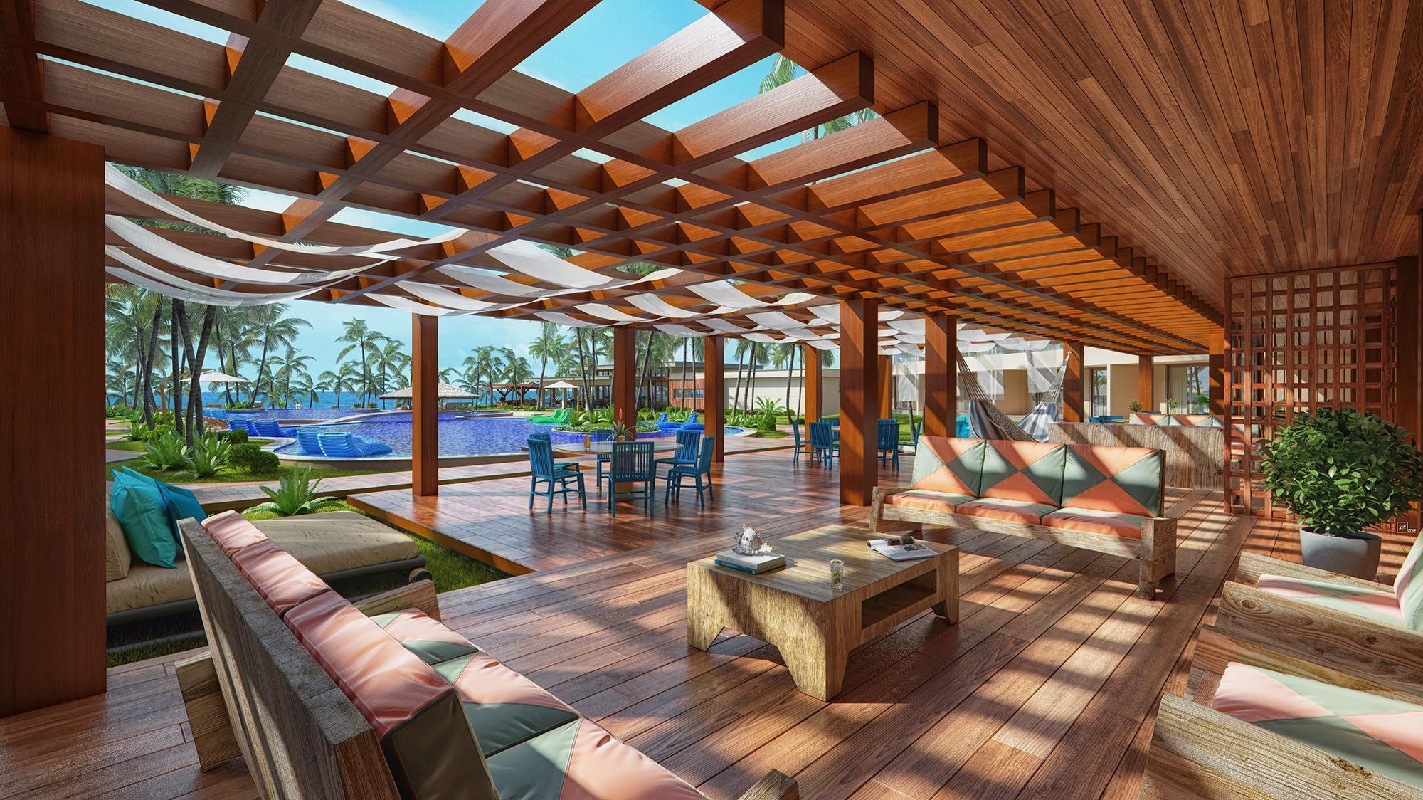 Carmel Cumbuco Resort エクステリア 写真 The interior of the resort
